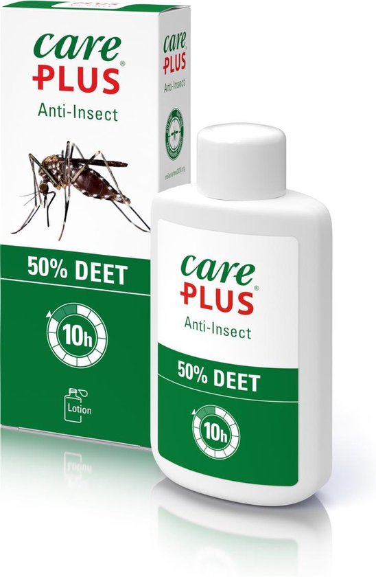 Care Plus Anti-Insect Deet 50% lotion -50ml- bescherming tegen muggen en teken