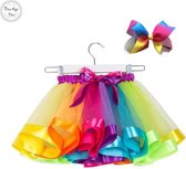 Filles Tutu S 3 mois - 2 ans Couleurs Rok Fête Danse Arc-en-ciel Jupes Filles Vêtements Enfants Vêtements