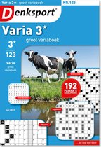 Denksport puzzelboek Groot Variaboek 3* editie 123