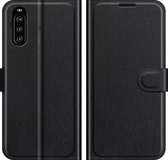 Mobigear Classic Bookcase Hoesje - Geschikt voor Sony Xperia 10 III - Zwart