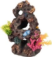 Aquarium decoratie Floralia koraalrots - 18 x 12 x 24 cm - Willekeurig - 18 x 12 x 24 cm