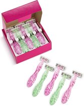BIC Miss Soleil Sensitive Scheermesjes voor dames - set van 10 scheermesjes in 2 kleuren
