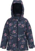 NAME IT NKFMAXI JACKET FLOWER MELANGE Meisjes Jas - Maat 140