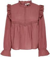 Jacqueline de Yong Blouse Jdysuri Life L/s Top Wvn 15236463 Apple Butter Dames Maat - W42