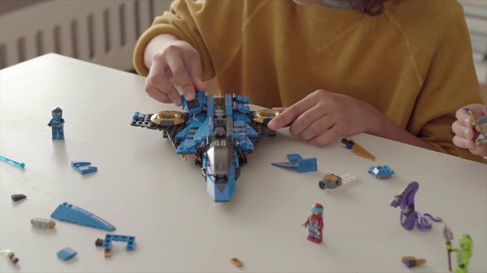 LEGO NINJAGO Le supersonic de Jay 70668 – Kit de construction (490 pièces)  | bol.com