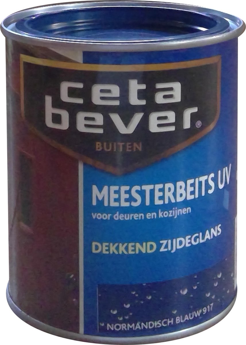 Of later Badkamer betaling CetaBever Meesterbeits UV 0,75L - Oudblauw 925 | bol.com