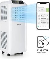 Klarstein Pure Blizzard Smart 7k mobiele airco met WiFi - 7.000 BTU / 2,1 kW - air conditioner portable voor 21 tot 34 m² - mobile airconditioning ventilator - R290 aircooler