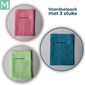 Microvezeldoekjes – Set van 3 - Microvezeldoek – Raamdoeken – Reinigingsdoekjes – Wonderdoekjes