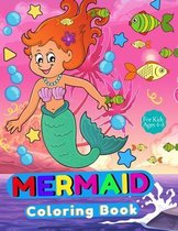 Mermaid Coloring Books For Kids Ages 4-8