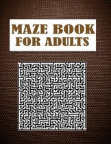 Maze Book For Adults