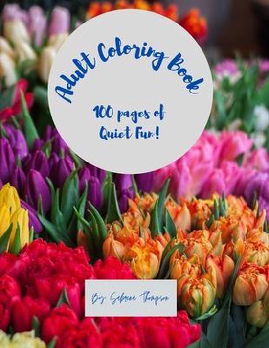 Adult Coloring Book - cover