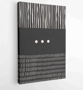 Earth tones organic shape Art design for poster, print, cover, wallpaper, Minimal and natural wall art. 2 - Moderne schilderijen – Vertical – 1873831114 - 50*40 Vertical