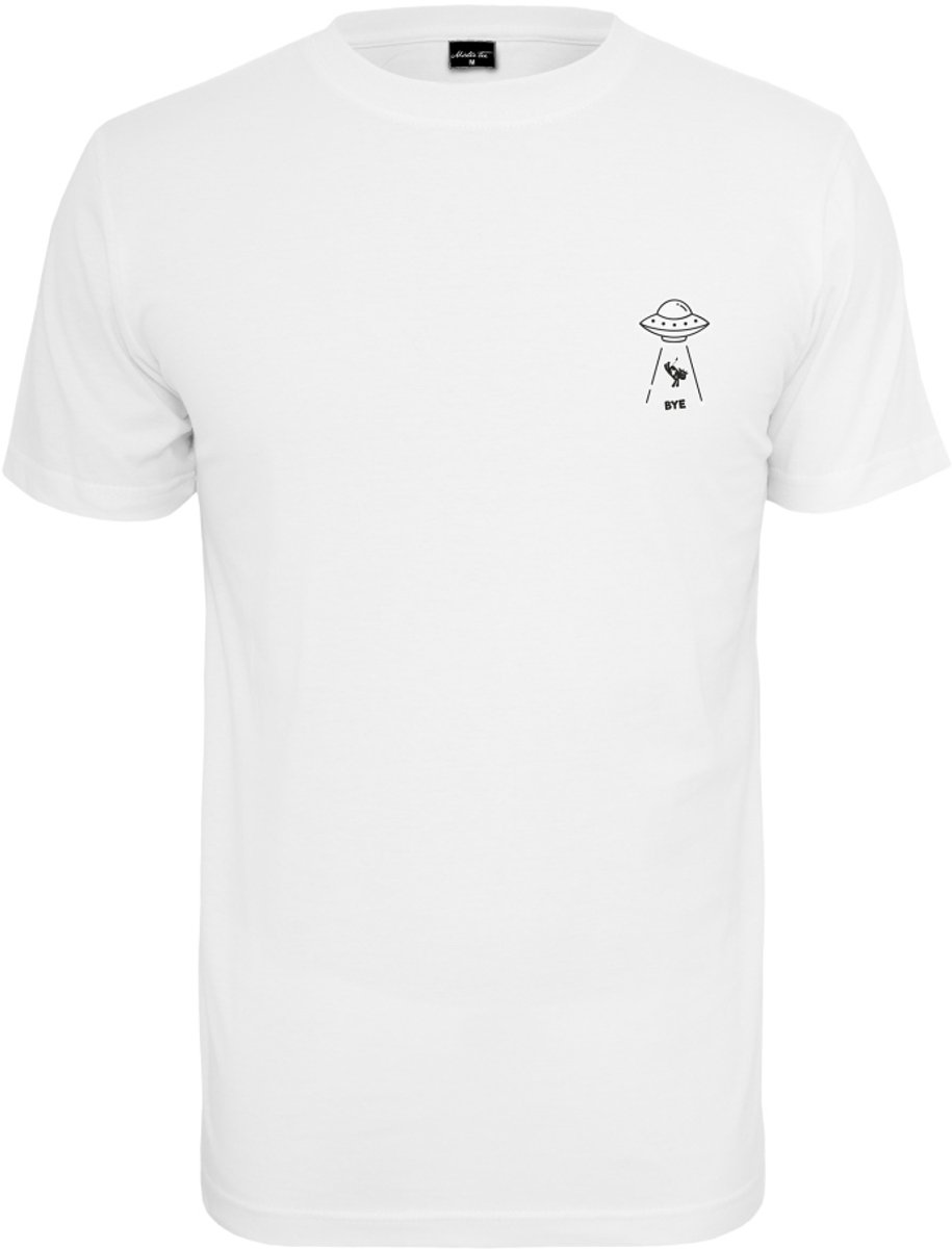 Mister Tee Ufo Drop Heren T-shirt 2XL Wit