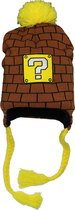 Super Mario Block Laplander Beanie Muts - Officiële Merchandise