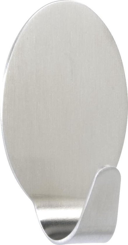 Wenko Wandhaak Dwerg 4,2 Cm Rvs Matzilver 2 Stuks