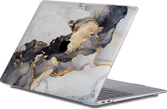 Lunso - Housse - MacBook Air 13 pouces (2018-2019) - Marble Magnus