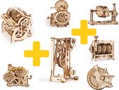 UGears modelbouw voordeelpakket complete serie STEM-Lab set van 7