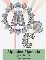 Alphabet Mandala For Kids