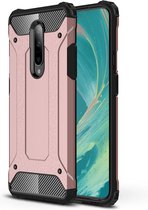 OnePlus 7 Hoesje - Mobigear - Outdoor Serie - Hard Kunststof Backcover - Roségoud - Hoesje Geschikt Voor OnePlus 7