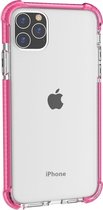 Apple iPhone 11 Pro Hoesje - Mobigear - Full Bumper Serie - Hard Kunststof Backcover - Transparant / Roze - Hoesje Geschikt Voor Apple iPhone 11 Pro