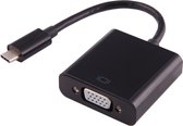 Mobigear USB-C naar VGA Adapter - Zwart