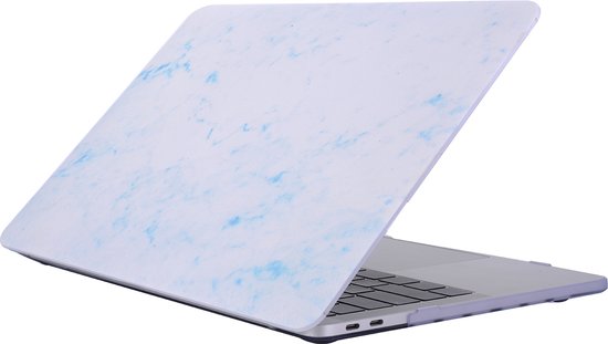 Mobigear Laptophoes geschikt voor Apple MacBook Pro 13 Inch (2016-2019) Hoes Hardshell Laptopcover MacBook Case | Mobigear Marble - Model 34 - Model A1706 / A1708 / A1989 / A2159