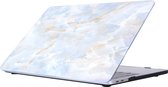 Case geschikt voor Apple MacBook Pro 15 (2016-2019) - Mobigear - Marble Serie - Hardcover - Model 17 - Geschikt voor Apple MacBook Pro 15 (2016-2019) Cover