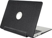 Case geschikt voor Apple MacBook Pro 13 (2008-2012) - Mobigear - Silk Texture United Serie - Hardcover - Zwart - Geschikt voor Apple MacBook Pro 13 (2008-2012) Cover