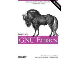 Omslag van Learning GNU Emacs