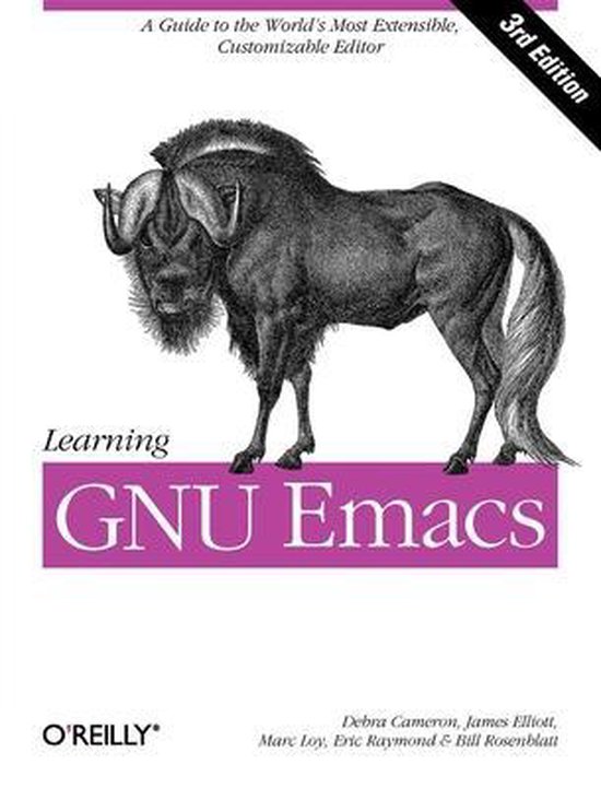 Learning GNU Emacs - cover