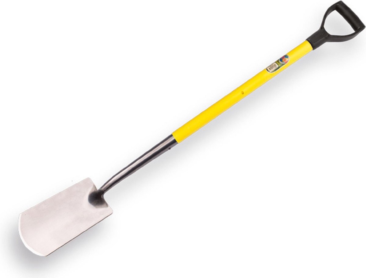 Spade Atlas breed zonder opstap glasfiber steel met D-greep