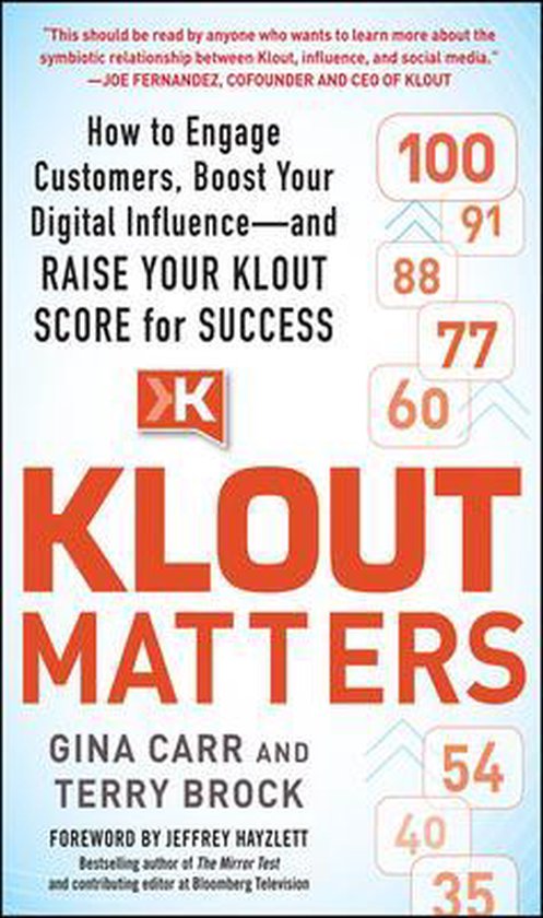 Klout Matters: How to Engage Customers, Boost Your Digital I ... - cover