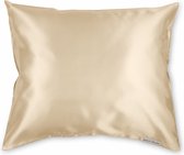 Beauty Pillow® - Satijnen Kussensloop - 60x70 cm - Champagne