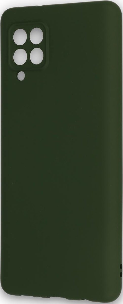 HB Hoesje Geschikt voor Samsung Galaxy A42 5G - Groen - Siliconen Back Cover