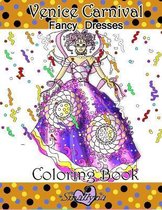 Venice Carnival Fancy Dresses Coloring Book