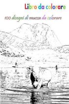 Libro da colorare 100 disegni di mucca da colorare