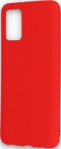 Samsung Galaxy A02S Hoesje Rood - Siliconen Back Cover