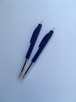 Balpen Bic M10 Clic Blauw Medium