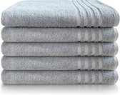 Cillows Handdoek - Hoogwaardige hotelkwaliteit - 50x100 cm - 5 stuks - Grijs