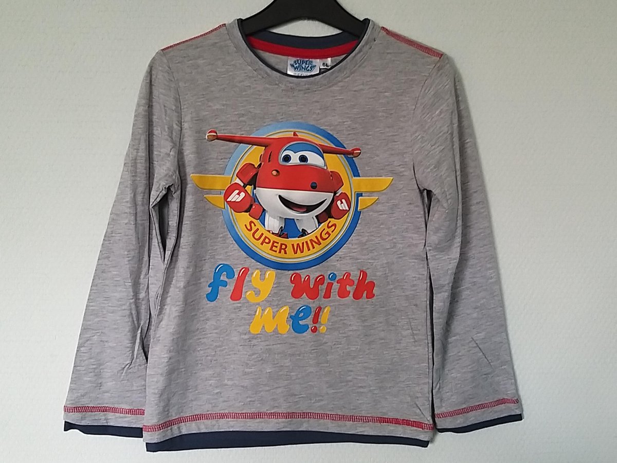 Longsleeve Super Wings - maat 116