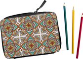 Teken Etui met inhoud 32-delig Vintage Mandala (liggend)
