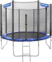 Segenn's Trampoline Met Veiligheidsnet - Trampolines - Tuin - Zwart/Blauw - Ø 305