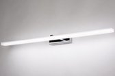 Lumidora Wandlamp 74409 - Ingebouwd LED - 18.0 Watt - 1000 Lumen - 3000 Kelvin - Chroom - Metaal - Badkamerlamp - IP44