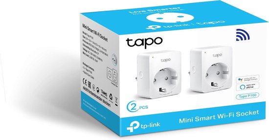 Mini Prise Connectée TP-LINK WiFi Tapo P100 (TAPOP100) - Tunewtec