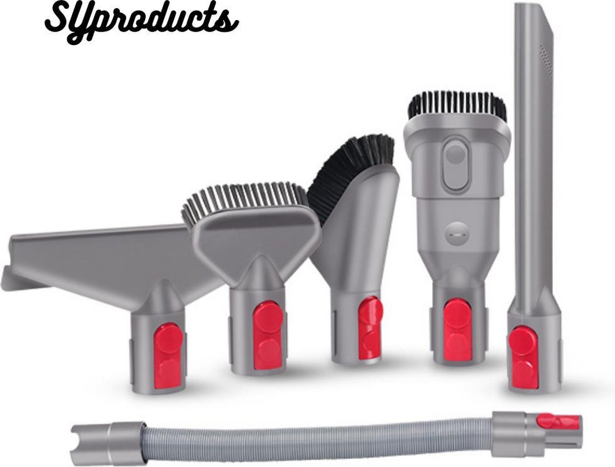 makkelijk te gebruiken Kijker referentie SYproducts Stofzuiger Mondstuk Set voor Dyson Steelstofzuiger Voor V7/V8/V10/V11  Series Parketborstel Stofzuiger Accessoire Set - Winkelen.nl