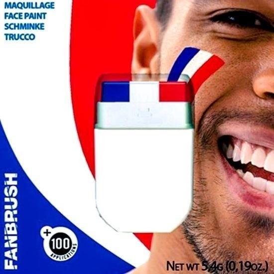 Schminkstift Nederland rood wit blauw - Holland supporter/ Koningsdag - Merkloos