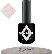 GUAPÀ® Nagelverharder Gel voor het opvullen en verstevigen van je natuurlijke nagels 15 ml - Kleur Silk Pink
