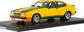 Ford Capri MKII X-Pack Geel/Groen 1-43 Neo Scale Models