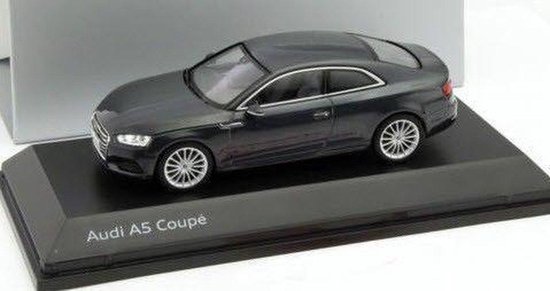 Moderator Vermaken diagonaal Audi A5 Coupé (Zwart) (10 cm) 1/43 Audi Collection Dealer model Spark -  Modelauto -... | bol.com