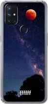 6F hoesje - geschikt voor OnePlus Nord N10 5G -  Transparant TPU Case - Full Moon #ffffff